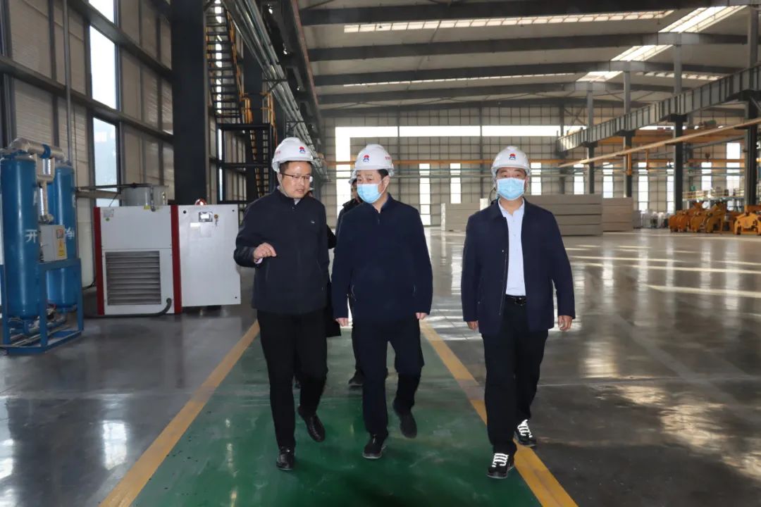 增信心、鼓干勁！副市長王志峰到公司調研節后復工復產工作